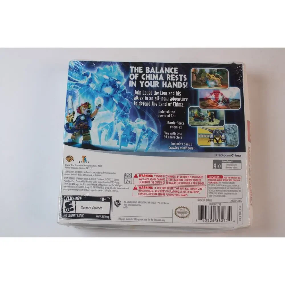 LEGO Legends Of Chima: Laval's Journey w/ Crawley Minifigure (Nintendo 3DS)